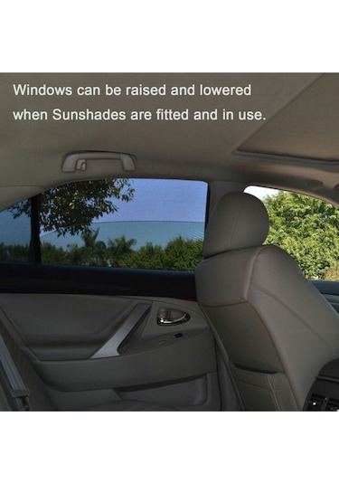 Oto Yan Cam Perdesi Arka Güneşlik Araç Anne Bebek Çocuk Perde Arka Koltuk Emzirme Örtüsü 1 Adet