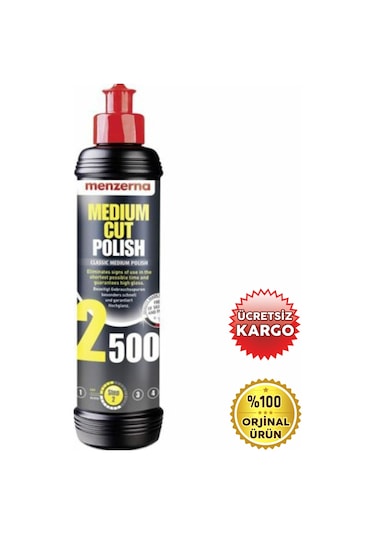 Menzerna Medium Cut Polish 2500 – Orta Der.çizik Gid.cila 250 Ml