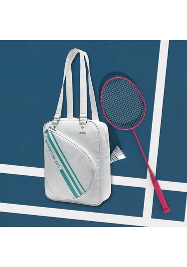 Suntek Badminton Raket Çantası Spor Kadınlar İçin Günlük Beyaz