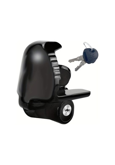 Xuweiwei Black Heavy-duty Steel Tow Hook Evrensel Çekme Kancası Kilit Dayanıklı Çelik Rv Tekne Karavan Aksesuar