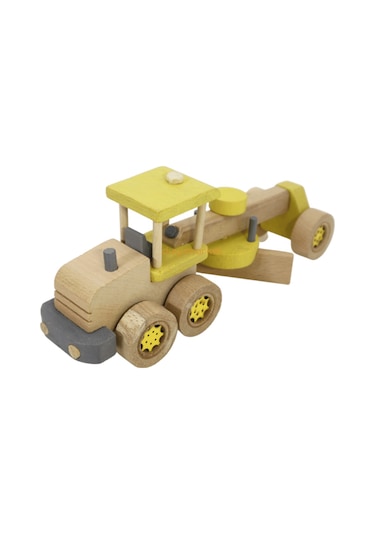 Mr. Quokka Ahşap Greyder - Sarı