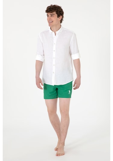 U.s. Polo Assn. Erkek Yeşil Deniz Şortu 50300020-vr054 Yesıl