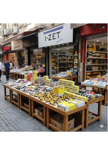 I-zet 18 Mm Plastik Maket Bıçağı 24 Adet