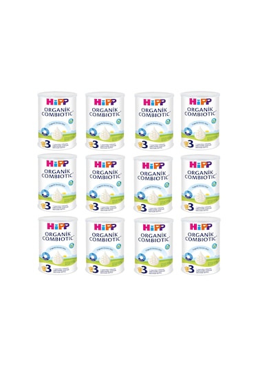 Hipp Organik Combiotic 3 Devam Sütü 350 G 12 Adet