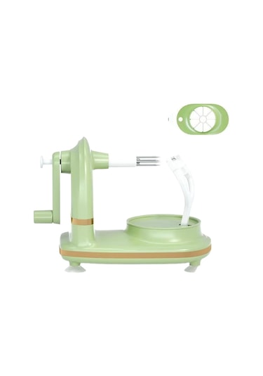 Ev Tipi Elle Çalıştırılan Meyve Soyucu Açık Yeşil 004