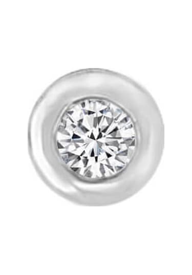 Sirius G Renk 0.05 Karat Pırlanta Tek Taş Erkek Küpesi 0815E0041