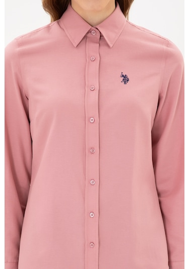 U.s. Polo Assn. Kadın Orkide Gömlek Basic 50316711-vr221 Orkide