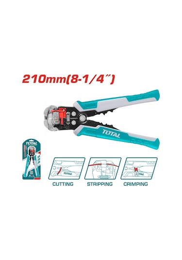 Total Tht15246 0,5-6mm Otomatik Kablo Sıyırma Pensesi
