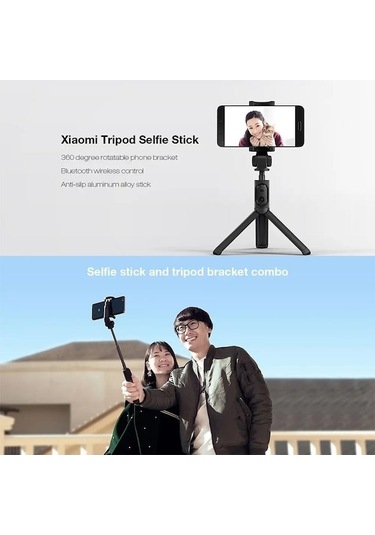 Yulong Xiaomi Mini Uzatılabilir Katlanır Tripod Selfie Sopa Cep