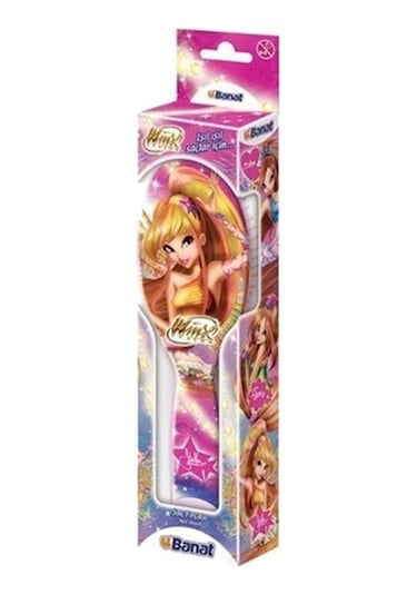 Banat Winx Club Desenli Çocuk Saç Fırçası