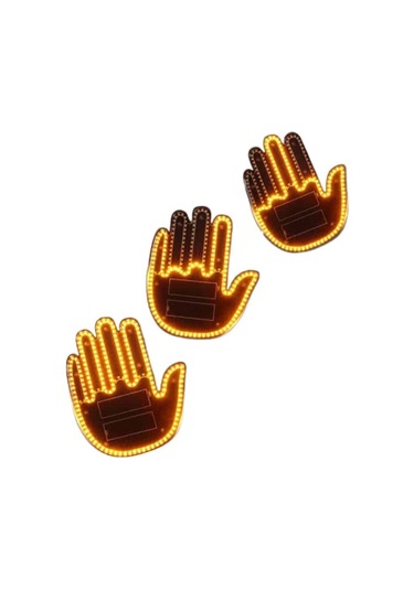 Dokunmadan Kontrol Parmak Led Işık Çeşitli Renk