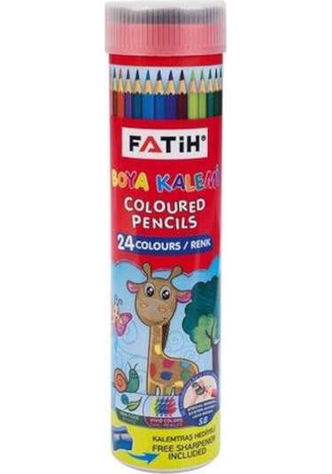 Fatih Metal Tüp Kuru Boya 24 Renk