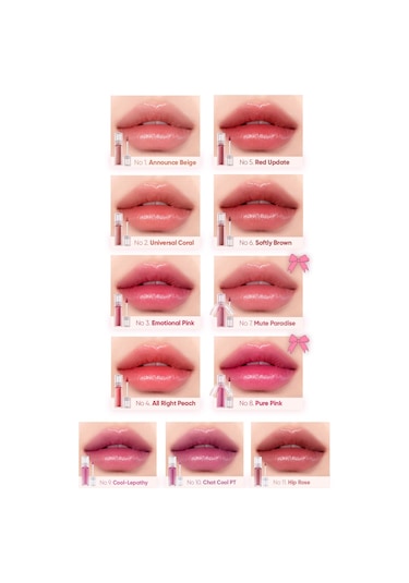 Peripera Water Bare Tint 11 Hip Rose Hip Gray