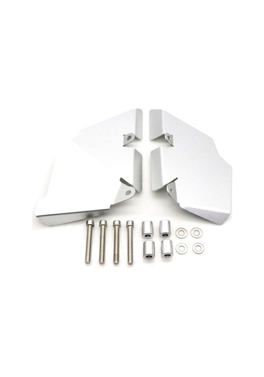 Xurunkeji Bmw R1200gs Adv 2013-2017 Gümüş Motosiklet Arka Koltuk Ayak Pedalı Çamurluk Çamurluk Gömme Kapağı Yolcu Sıçrama Koruyucusu Gümüş