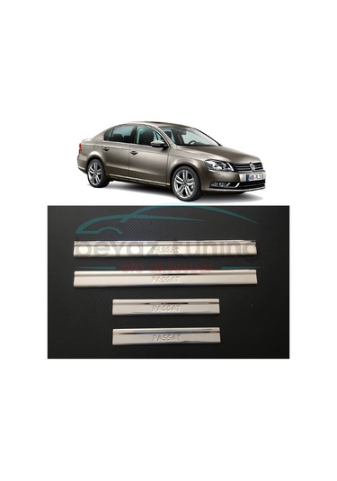 Volkswagen Passat B7 Kapı Eşiği Kromu Nikelajı