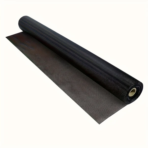 Gateesat Siyah 180x300cm Fiberglass Sineklik - Toz Geçirmez İnce Izgara Dıy Pencere Perde