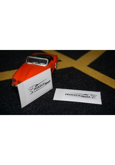 Peugeot Sport Lion Logo Damla Silikon Çamurluk Yanı Logo Arma Amb