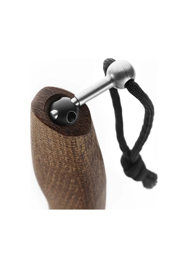 Lionsteel Acha Natural Burlap Black Blade Bıçak Kahverengi