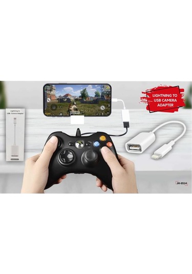 Lightning To USB Camera Adapter  JH-0514 - Beyaz