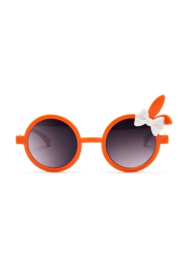 Extoll EX252 Kız Çocuk Güneş Gözlüğü Beyaz - Turuncu
