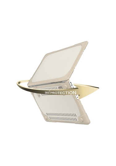 Cbtx Macbook Pro 15'' Laptop Standlı Bilgisayar Koruyucu Kılıf  Haki