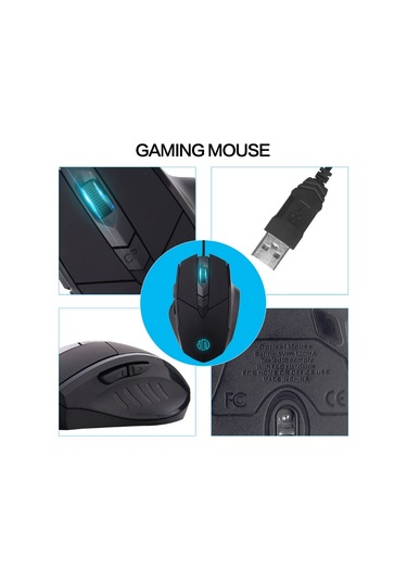 Inphic Pw1 Oyun Sessiz Makro Tanımı Aydınlatmalı Kablolu Fare, Kablo Uzunluğu: 1.5m Titanyum Gri Oyun Versiyonu Diğer