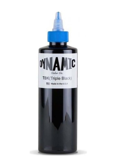 Dynamic Triple Black - Siyah Tattoo Dövme Boyası - 8 Oz/240ml.
