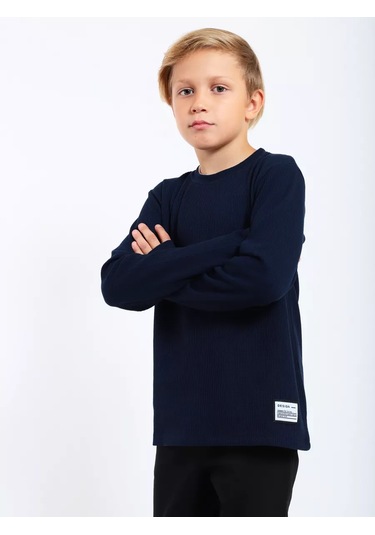 Breeze Okul Uzun Kollu Üst 172694844 Mavi