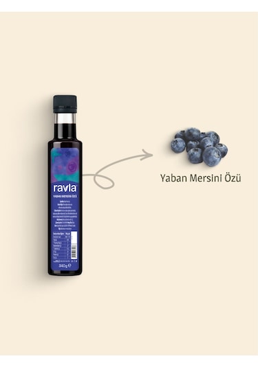 Ravla Yaban Mersini Özü - 340g