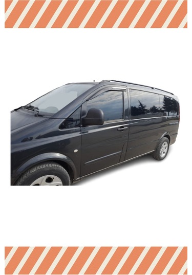 Mercedes Vito 639 Kasa 2004 -2014 Modellerine Özel 2'li Mügen Tip Cam Rüzgarlığı