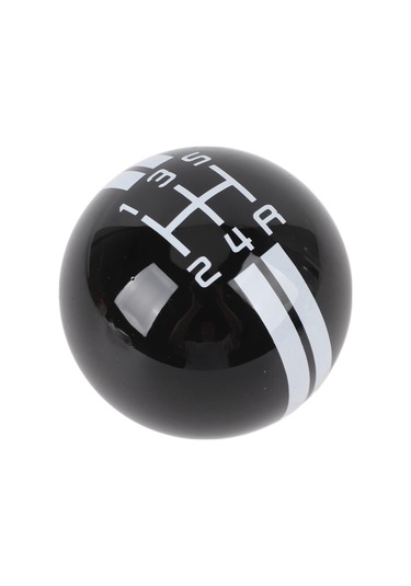 Reedark Ford Mustang 1967-2018 İçin 5 Vitesli Shelby Gt500 Stili Ergonomik Vites Kolu, Metal+reçine Malzeme, Kaydırma Kolu, 3 Adaptörlü 8mm,9mm,10mm Siyah Ve Beyaz