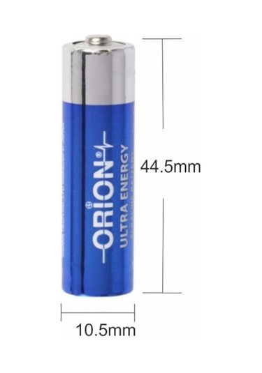 Orion LR03 Alkalin AAA İnce Kalem Pil 2'li