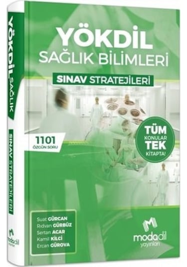 Modadil Yayınları Yökdil Sağlık Bilimleri Tüm Konular Tek Kitapta + Soru Bankası- Modadil Yayınları