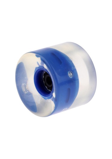 Homyl 4 Adet 60mm Light Up Kaykay Longboard Koyu-mavi Koyu Mavi Çok Renkli