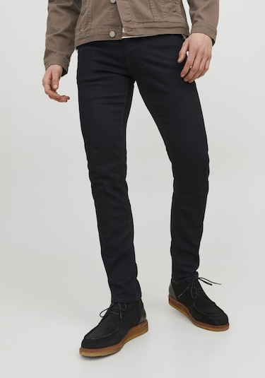 Jack & Jones Erkek Glenn 046 Slim Fit Jean 12113450 Black Denim