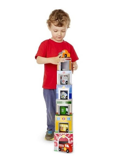 Melissa And Doug Diz Oyna Kule - Binalar ve Araçlar