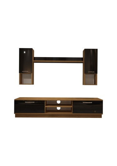 Decoraktiv Eko 5dab Mdf Dvd Tv Ünitesi Tv Sehpası Pera - Siyah