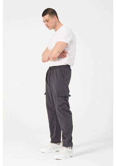 Stilkombin Paraşüt Kumaş Paça Lastikli Kargo/jogger Alt Bl 2087-70086 001