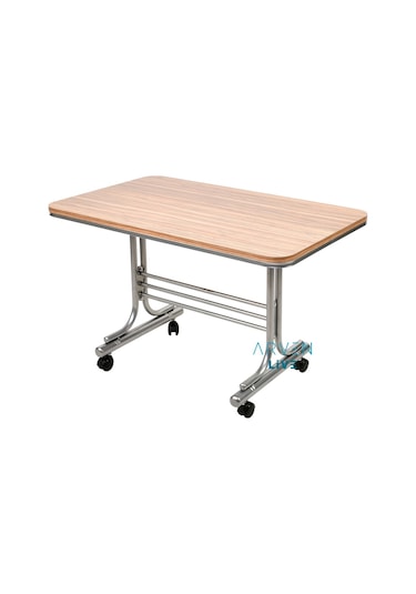 Tekerlekli Orta Sehpa, Tekerlekli Masa 60X100 Cm