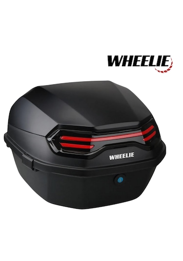 Wheelıe Xt08-fs 32 Litre Motosiklet Arka Çanta Mat Siyah