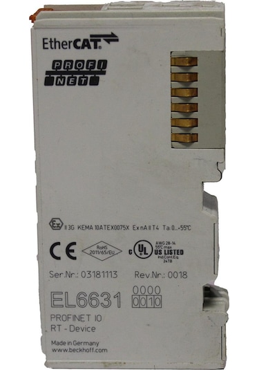 El6631 Ethercat Terminal, 2-port Communicatıon