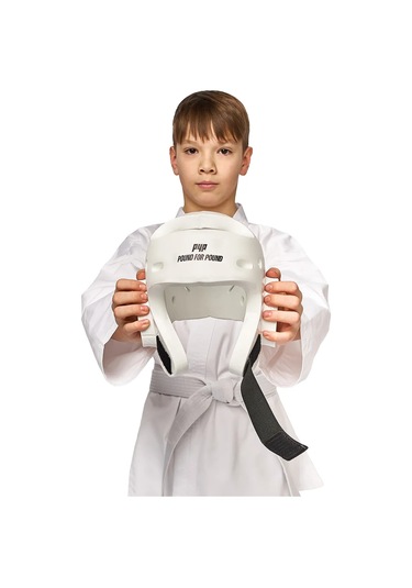 Pound For Pound Açık Tae Kwon Do Kaskı - Koruma Ve Antrenman İçin 231230438 Beyaz