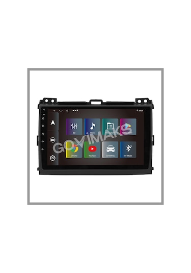 Toyota Land Cruıser 2004-2009 6 Gb Ram 128 Gb Hafıza Androıd Multımedıa Teyp