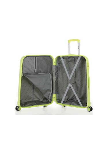 Mçs Polipropilen Valiz V376 55 Cm S23sy100002955 00194 Açık Sarı