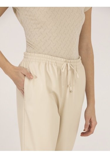Pierre Cardin Kadın Krem Pantolon Kanvas-chino 50263163-vr071 Krem
