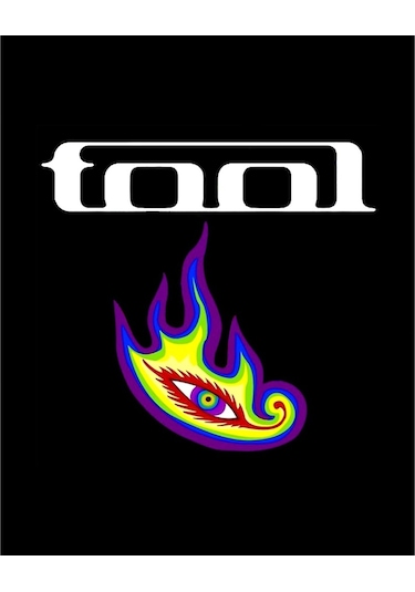 Zepplin Giyim Tool Colors Eye Büyük Sırt Patch Yama Siyah