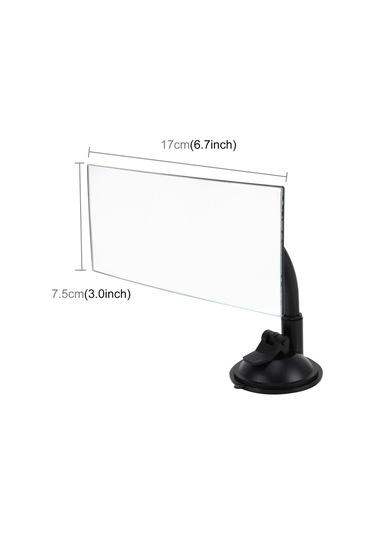 Sones 360 Derece Ayarlanabilir İç Cam Dikdörtgen Kör Nokta Aynası