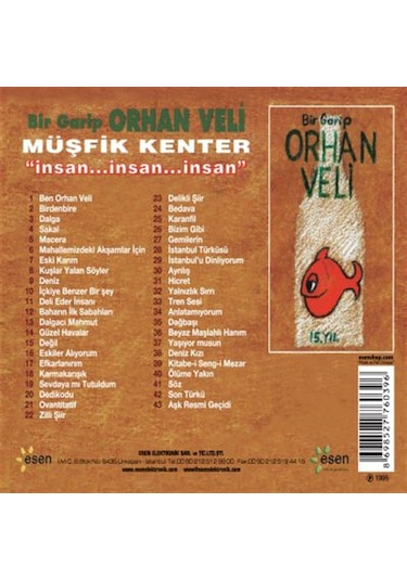 Müşfik Kenter - Bir Garip Orhan Veli (CD)