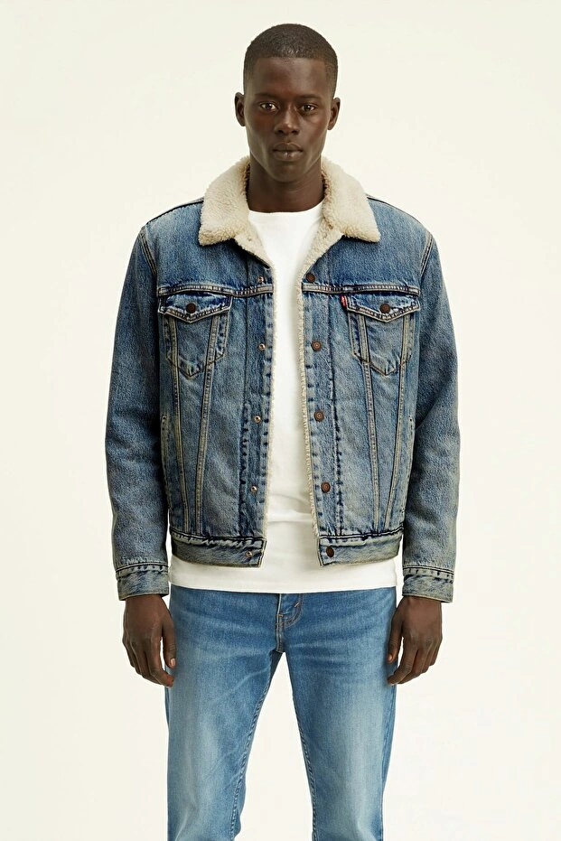 Levi's Erkek Kot Ceket 16365-0044 MAVİ Mavi