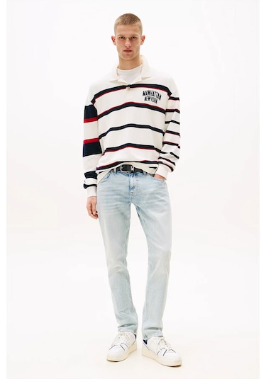 Tommy Hilfiger Erkek Jeans Pantolon Mavi